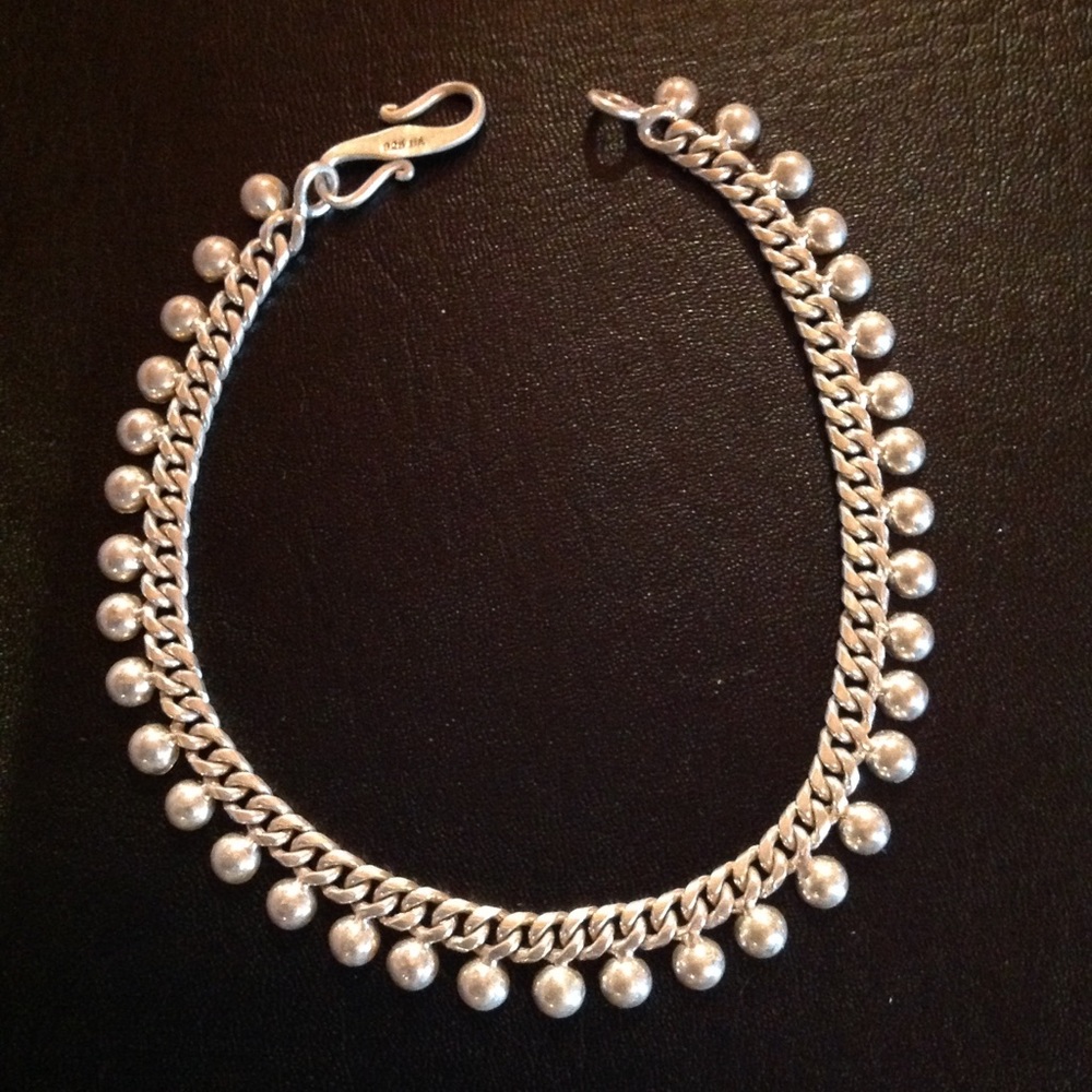❌ SOLD ❌ Gorgeous Sterling silver ankle bracelet